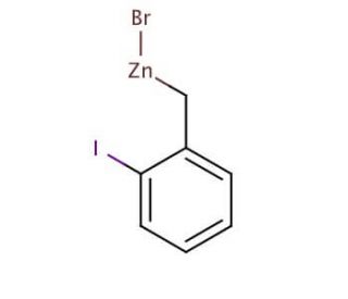 2-Iodobenzylzinc bromide solution (CAS 117269-71-3) - chemical structure image