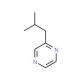 2-Isobutylpyrazine (CAS 29460-92-2) - chemical structure image