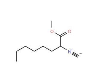 2-Isocyanooctanoic acid methyl ester (CAS 730964-71-3) - chemical structure image