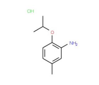 2-Isopropoxy-5-methylphenylamine hydrochloride - chemical structure image