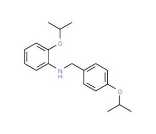 2-Isopropoxy-N-(4-isopropoxybenzyl)aniline - chemical structure image