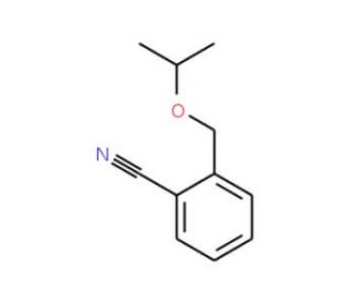 2-(isopropoxymethyl)benzonitrile - chemical structure image