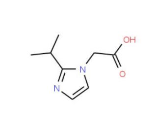 (2-Isopropyl-imidazol-1-yl)-acetic acid - chemical structure image
