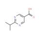 2-Isopropyl-pyrimidine-5-carboxylic acid (CAS 927803-31-4) - chemical structure image