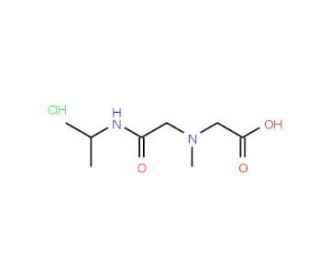 [[2-(isopropylamino)-2-oxoethyl](methyl)amino]acetic acid hydrochloride - chemical structure image