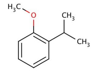 2-Isopropylanisole (CAS 2944-47-0) - chemical structure image