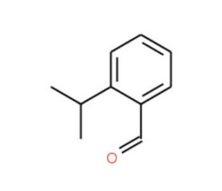 2-Isopropylbenzaldehyde (CAS 6502-22-3) - chemical structure image
