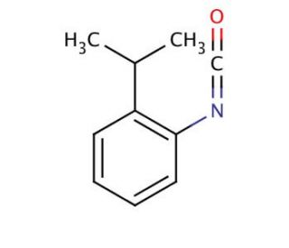 2-Isopropylphenyl isocyanate (CAS 56309-56-9) - chemical structure image