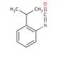 2-Isopropylphenyl isocyanate (CAS 56309-56-9) - chemical structure image