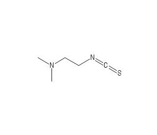 (2-Isothiocyanato-ethyl)-dimethyl-amine (CAS 7097-89-4) - chemical structure image