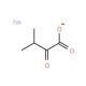 2-Keto-3-(methyl-13C)-butyric acid-4-13C sodium salt - chemical structure image