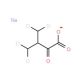 2-Keto-3-(methyl-13C,d2)-butyric acid-4-13C,d2 sodium salt - chemical structure image