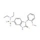 2-Mercapto-1-(2-methoxy-phenyl)-1H-benzoimidazole-5-sulfonic acid diethylamide 的分子结构 2-Mercapto-1-(2-methoxy-phenyl)-1H-benzoimidazole-5-sulfonic acid diethylamide - chemical structure image