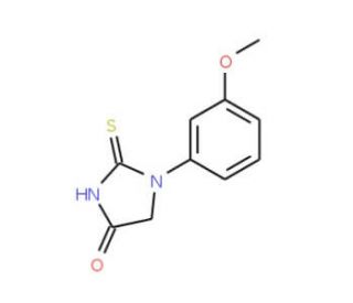 2-mercapto-1-(3-methoxyphenyl)-1,5-dihydro-4H-imidazol-4-one - chemical structure image