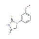 2-mercapto-1-(3-methoxyphenyl)-1,5-dihydro-4H-imidazol-4-one - chemical structure image