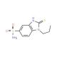 2-mercapto-1-propyl-1H-benzimidazole-5-sulfonamide - chemical structure image