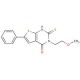 2-mercapto-3-(2-methoxyethyl)-6-phenylthieno[2,3-d]pyrimidin-4(3H)-one - chemical structure image