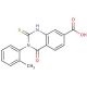 2-mercapto-3-(2-methylphenyl)-4-oxo-3,4-dihydroquinazoline-7-carboxylic acid - chemical structure image