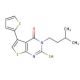 2-mercapto-3-(3-methylbutyl)-5-thien-2-ylthieno[2,3-d]pyrimidin-4(3H)-one - chemical structure image