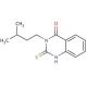 2-mercapto-3-(3-methylbutyl)quinazolin-4(3H)-one - chemical structure image
