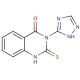 2-mercapto-3-(4H-1,2,4-triazol-3-yl)quinazolin-4(3H)-one - chemical structure image