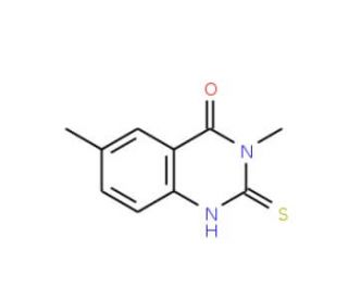 2-mercapto-3,6-dimethylquinazolin-4(3H)-one - chemical structure image