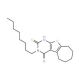 2-Mercapto-3-octyl-3,5,6,7,8,9-hexahydro-10-thia-1,3-diaza-benzo[a]azulen-4-one - chemical structure image