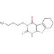 2-mercapto-3-pentyl-5,6,7,8-tetrahydro[1]benzothieno[2,3-d]pyrimidin-4(3H)-one - chemical structure image