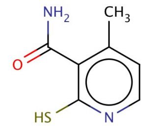2-mercapto-4-methylnicotinamide (CAS 914223-39-5) - chemical structure image