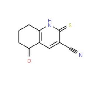 2-mercapto-5-oxo-5,6,7,8-tetrahydroquinoline-3-carbonitrile - chemical structure image