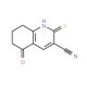 2-mercapto-5-oxo-5,6,7,8-tetrahydroquinoline-3-carbonitrile - chemical structure image