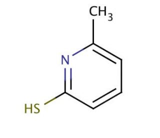 2-Mercapto-6-methylpyridine (CAS 18368-57-5) - chemical structure image