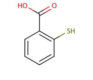 2-Mercaptobenzoic Acid (CAS 147-93-3) - chemical structure image