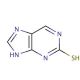 2-Mercaptopurine 的分子结构, CAS编号: 28128-19-0 2-Mercaptopurine (CAS 28128-19-0) - chemical structure image
