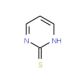 2-Mercaptopyrimidine (CAS 1450-85-7) - chemical structure image