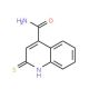 2-mercaptoquinoline-4-carboxamide - chemical structure image