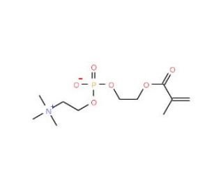 2-(Methacryloyloxy)ethyl 2-(Trimethylammonio)ethyl Phosphate (CAS 67881-98-5) - chemical structure image