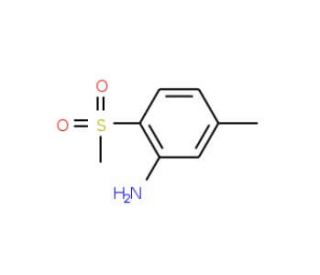 2-methanesulfonyl-5-methylaniline - chemical structure image