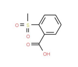 2-Methanesulfonyl-benzoic acid (CAS 33963-55-2) - chemical structure image