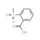 2-Methanesulfonyl-benzoic acid (CAS 33963-55-2) - chemical structure image
