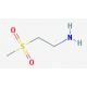 2-methanesulfonylethan-1-amine (CAS 49773-20-8) - chemical structure image