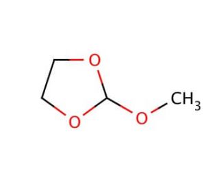 2-Methoxy-1,3-dioxolane (CAS 19693-75-5) - chemical structure image