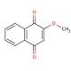 2-Methoxy-1,4-naphthoquinone (CAS 2348-82-5) - chemical structure image
