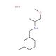 (2-Methoxy-1-methyl-ethyl)-(3-methyl-benzyl)-amine hydrobromide - chemical structure image