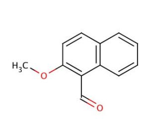 2-Methoxy-1-naphthaldehyde (CAS 5392-12-1) - chemical structure image