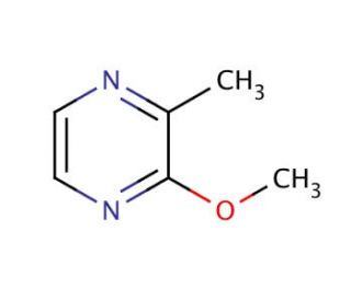 2-Methoxy-3-methylpyrazine (CAS 2847-30-5) - chemical structure image