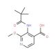 2-Methoxy-3-pivalamidoisonicotinic acid - chemical structure image