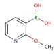 2-Methoxy-3-pyridinylboronic acid (CAS 163105-90-6) - chemical structure image