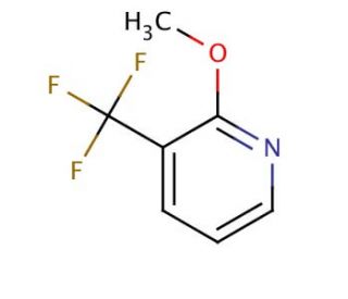 2-Methoxy-3-(trifluoromethyl)pyridine (CAS 121643-44-5) - chemical structure image