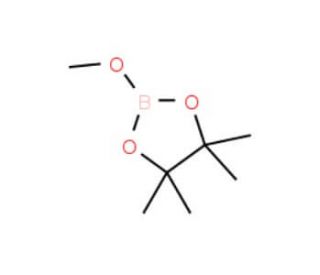 2-Methoxy-4,4,5,5-tetramethyl-1,3,2-dioxaborolane (CAS 1195-66-0) - chemical structure image